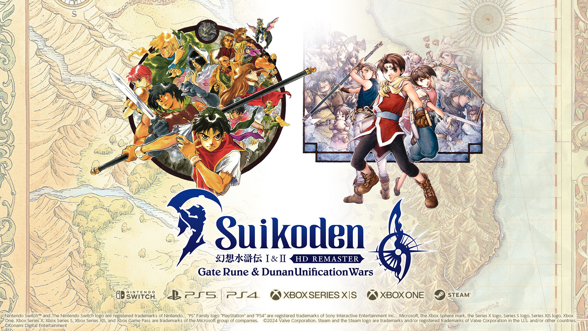 Suikoden I&II HD Remaster